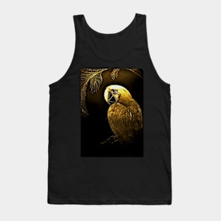 BRONZE GOLD MACAW Tank Top